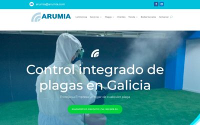 Arumia, Nuevo Diseño web y Tienda Online