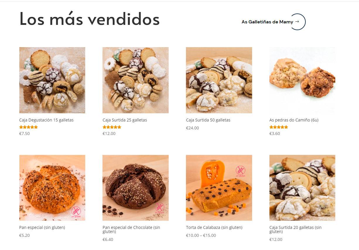 E-commerce as galletiñas de Mamy