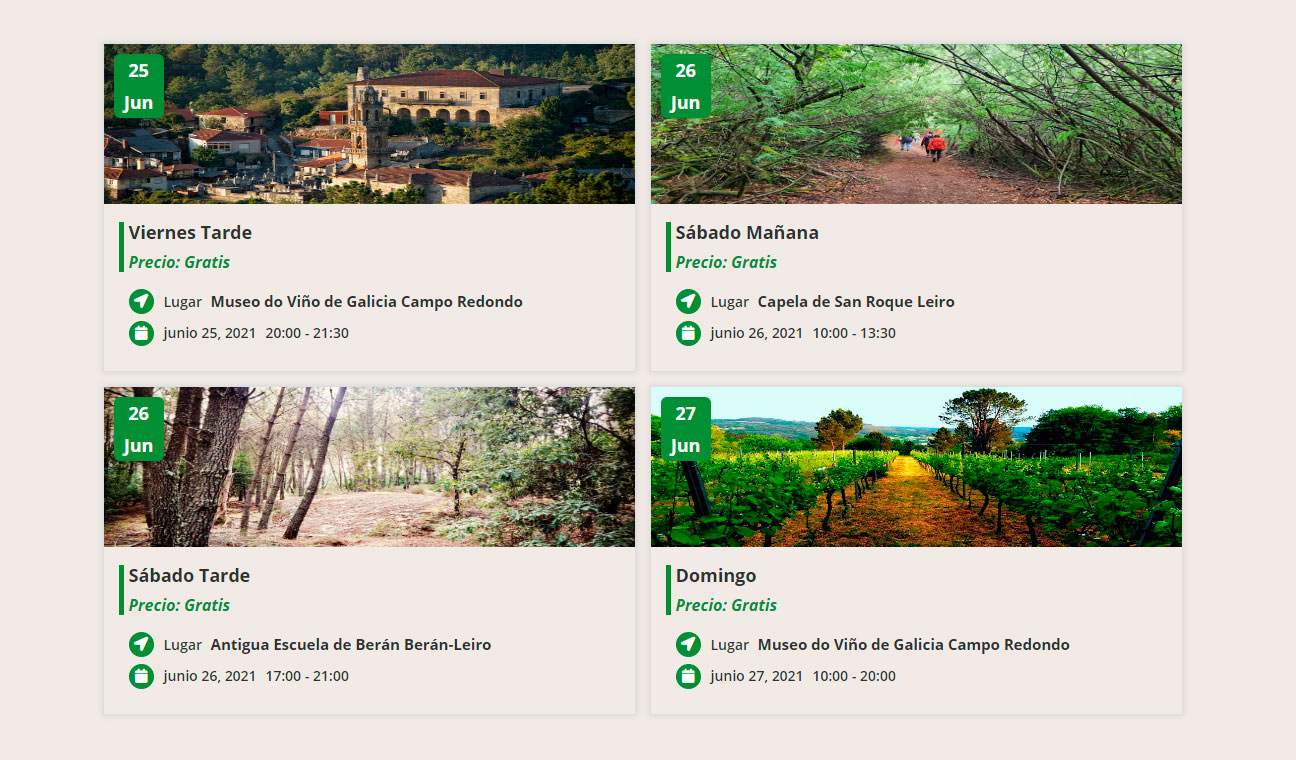 Agenda Festival Ribeiro Land Art