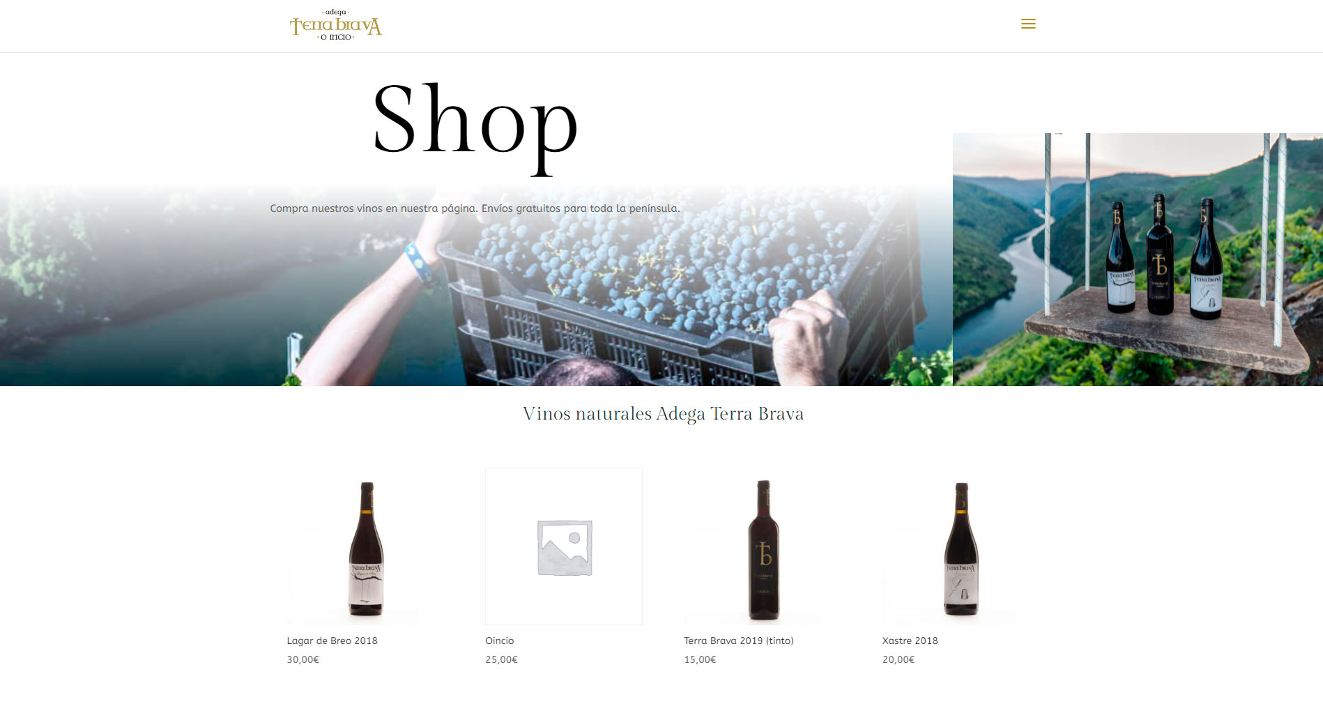 shop Adega Terra Brava