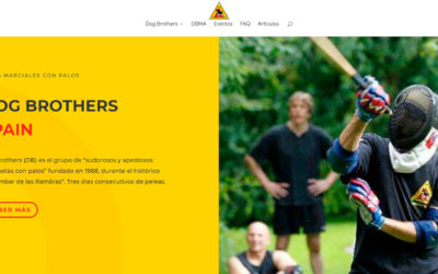 Dog Brothers Spain, Diseño web