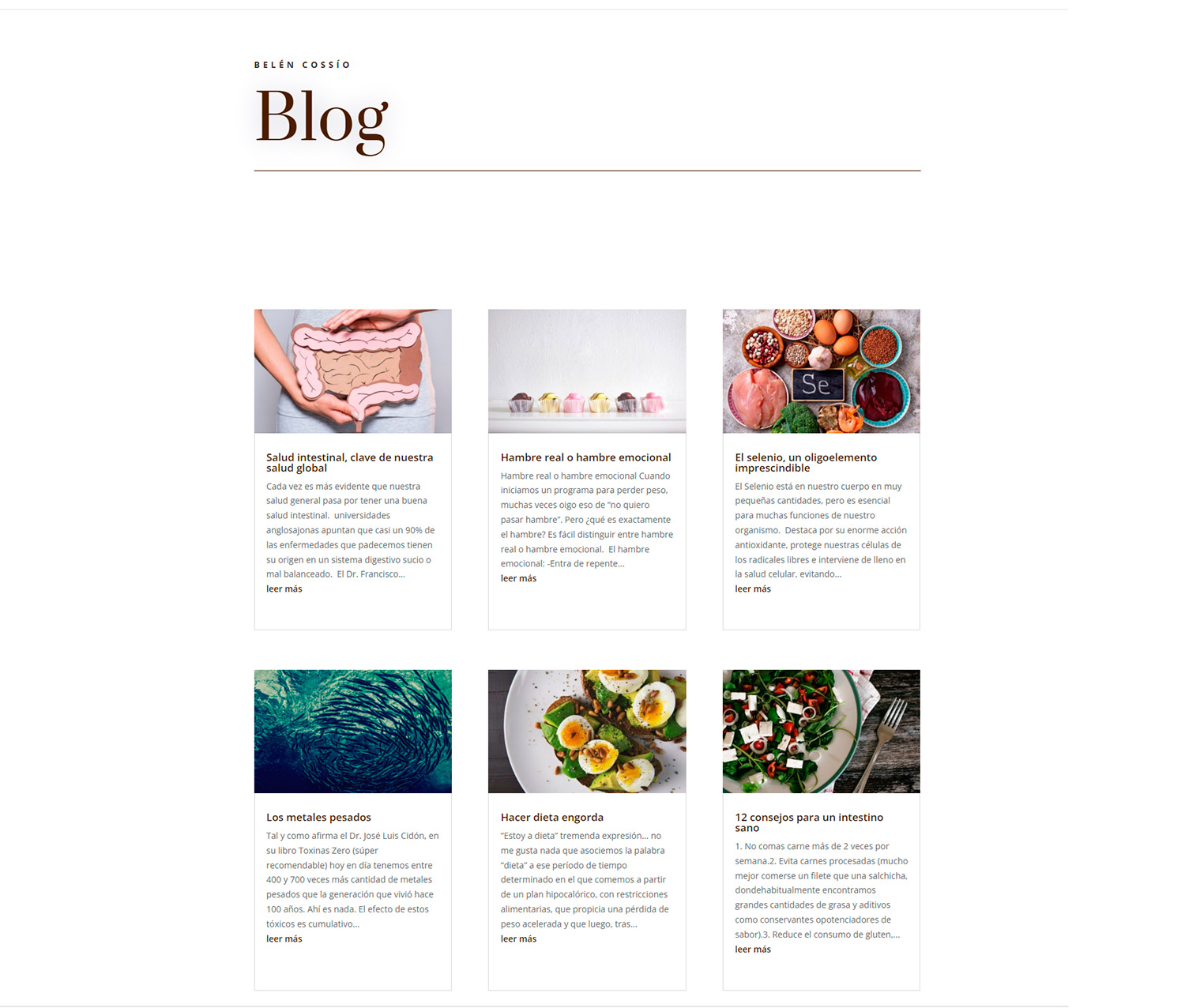 Blog Belén Cossío