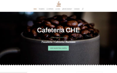 Cafetería CHE, diseño web