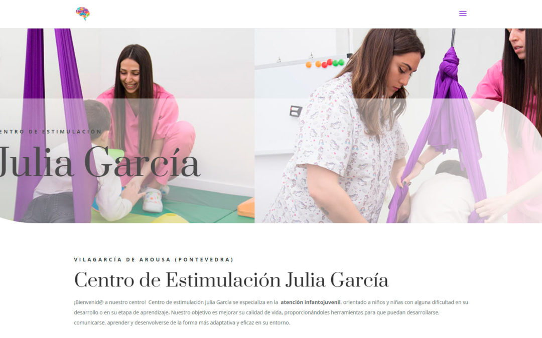 Centro de Estimulación Julia García, Diseño web