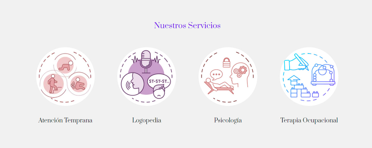 Servicios de Psicología, Logopeda, Terapeuta Ocupacional y Atención Temprana Servicios de Psicología, Logopeda, Terapeuta Ocupacional y Atención Temprana