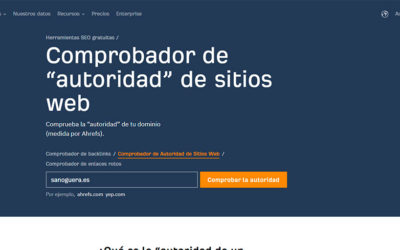 ¿Cómo Comprobar la “autoridad” de un sitio web?