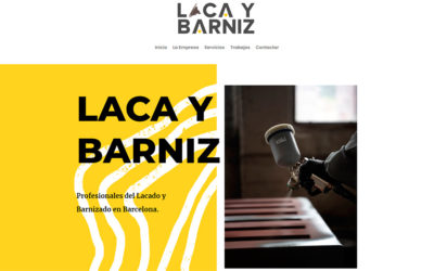 LacayBarniz, Diseño web