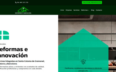 Reformas e Innovación, Diseño web
